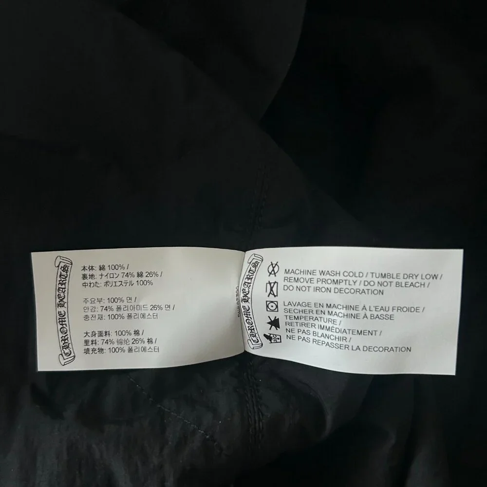 Chrome Hearts Black & Grey Plaid Jacket - Picture 5 of 6
